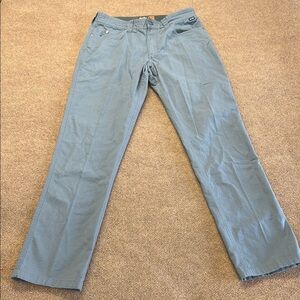 Howler Bros Pants Mens 32x32 Blue Gray Canvas Cordura Casual Outdoor Work